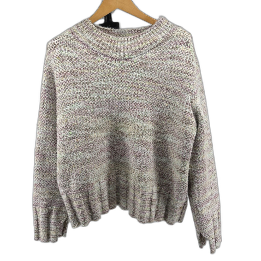 NWT New Free People Cotton Candy Pullover Sweater Gardenia Blossom Size Medium